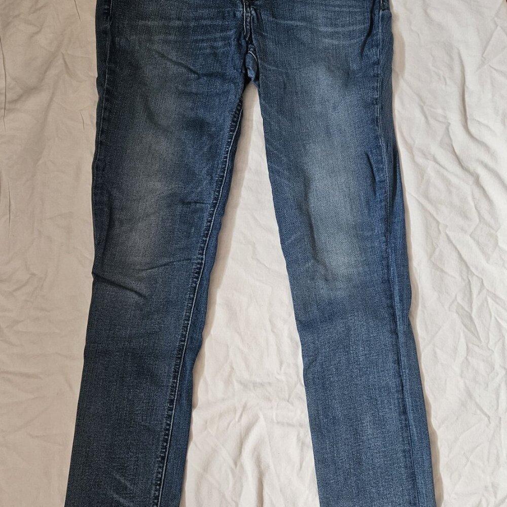 Express Jeans Womens 8R Mid Rise Skinny Stretch Denim Jeggings Pants